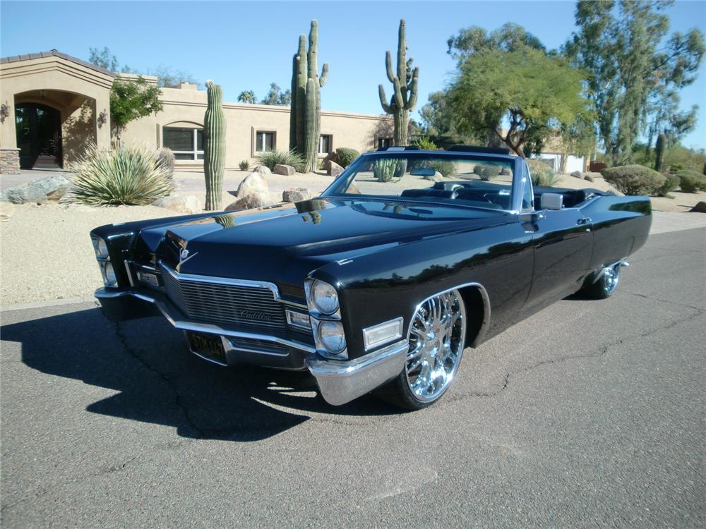 1968 CADILLAC DE VILLE CUSTOM CONVERTIBLE