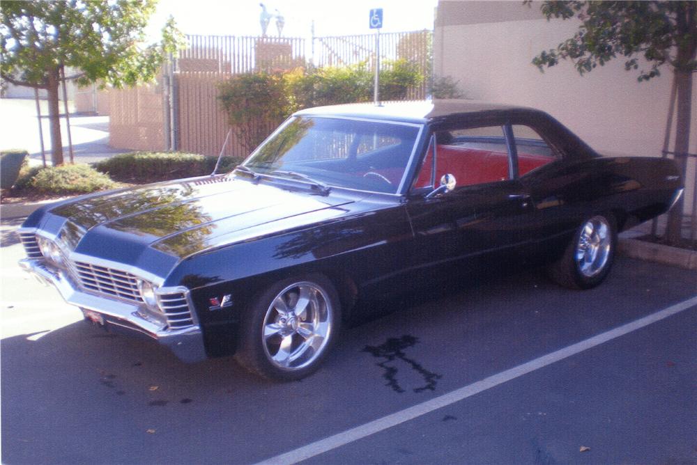 1967 CHEVROLET BISCAYNE CUSTOM 2 DOOR SEDAN