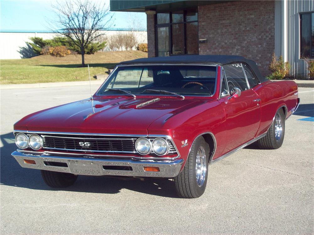 1966 CHEVROLET CHEVELLE MALIBU CUSTOM CONVERTIBLE