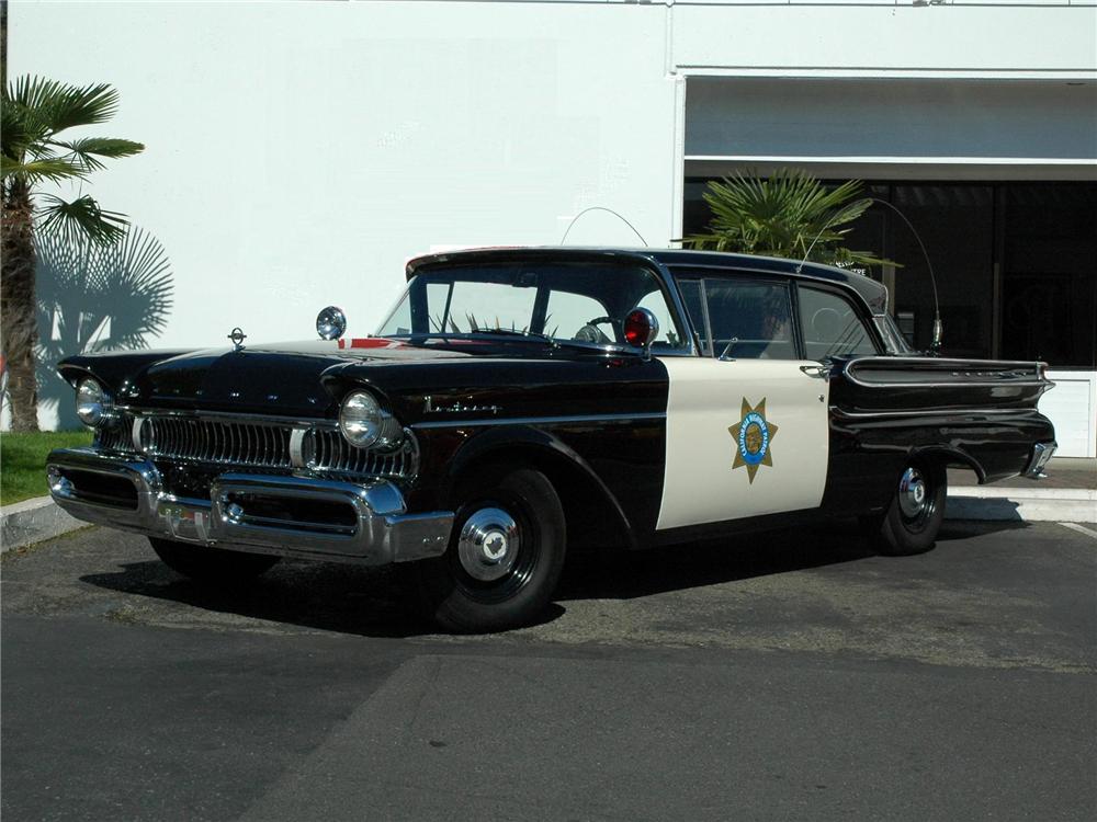 1957 MERCURY MONTEREY HIGHWAY PATROL CAR RE-CREATION