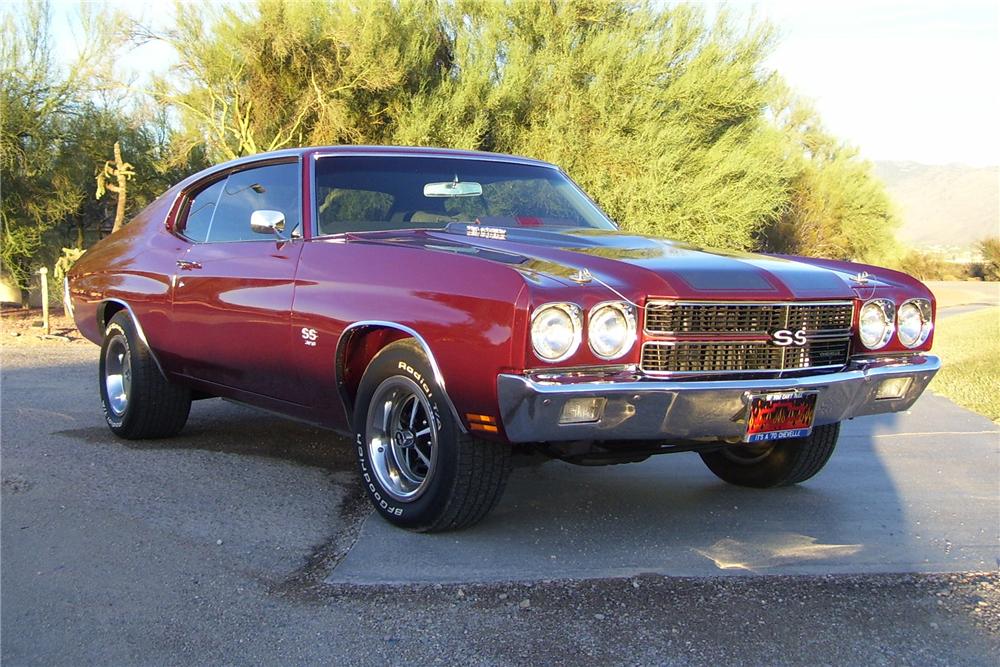 1970 CHEVROLET CHEVELLE CUSTOM 2 DOOR COUPE