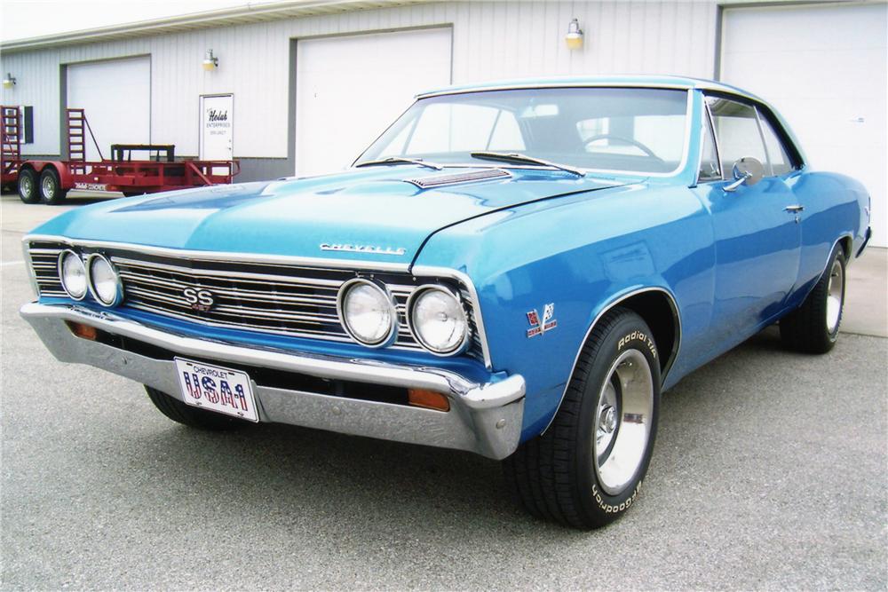 1967 CHEVROLET CHEVELLE CUSTOM COUPE