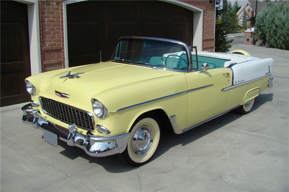 1955 CHEVROLET BEL AIR 2 DOOR CONVERTIBLE