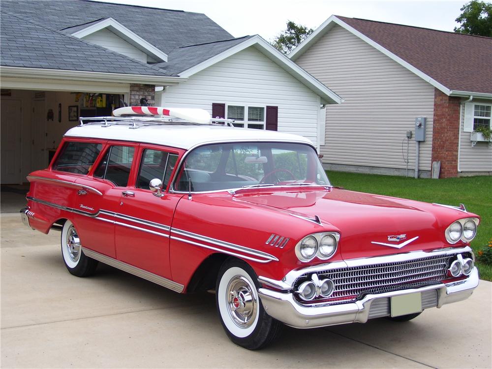 1958 CHEVROLET BROOKWOOD STATION WAGON