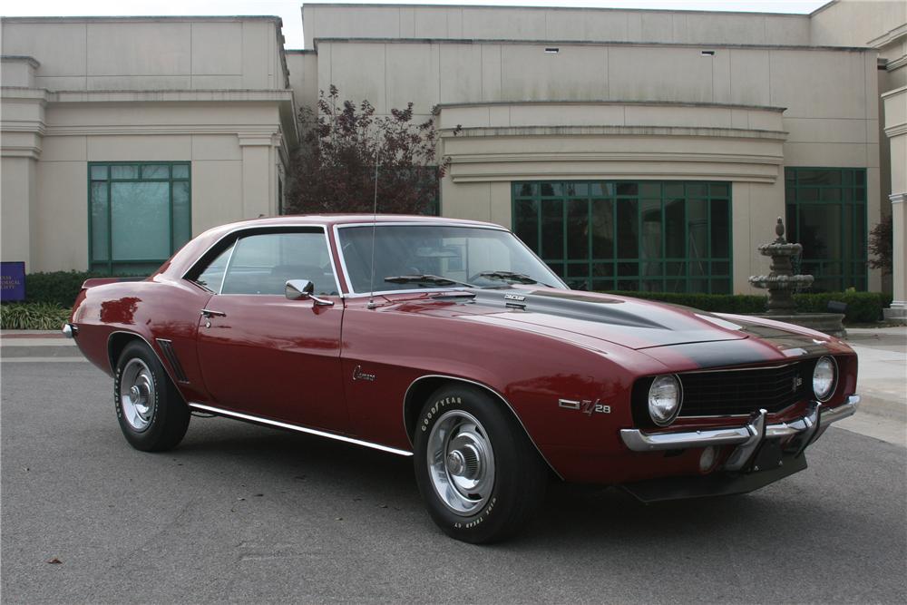 1969 CHEVROLET CAMARO Z/28 2 DOOR COUPE