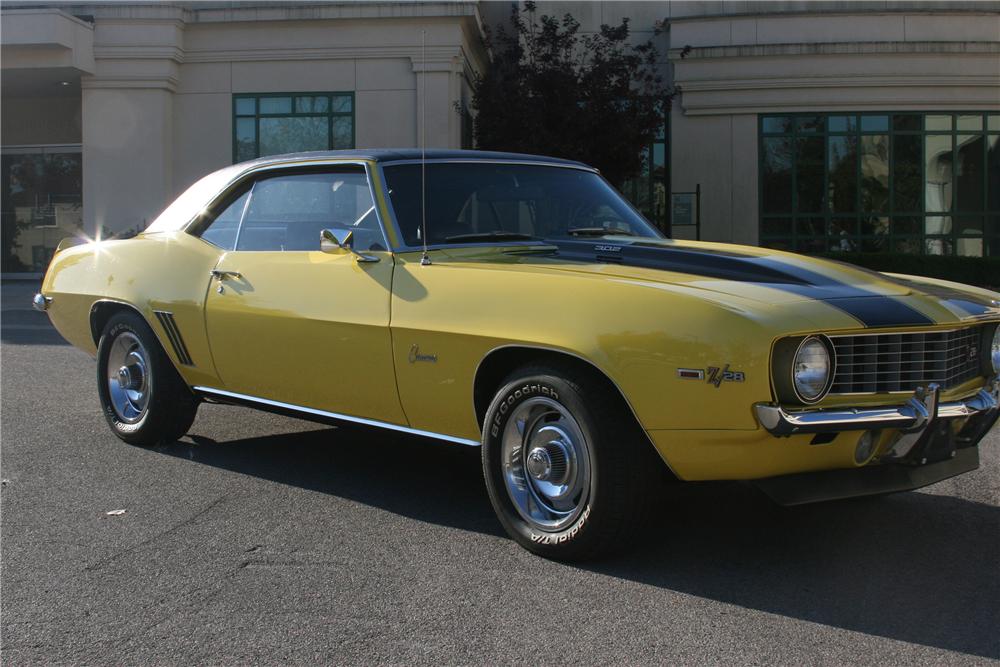 1969 CHEVROLET CAMARO Z/28 2 DOOR COUPE