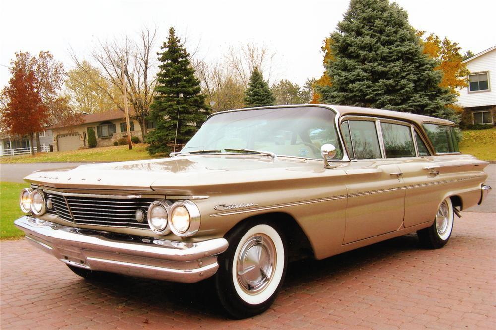 1960 PONTIAC SAFARI 4 DOOR STATION WAGON