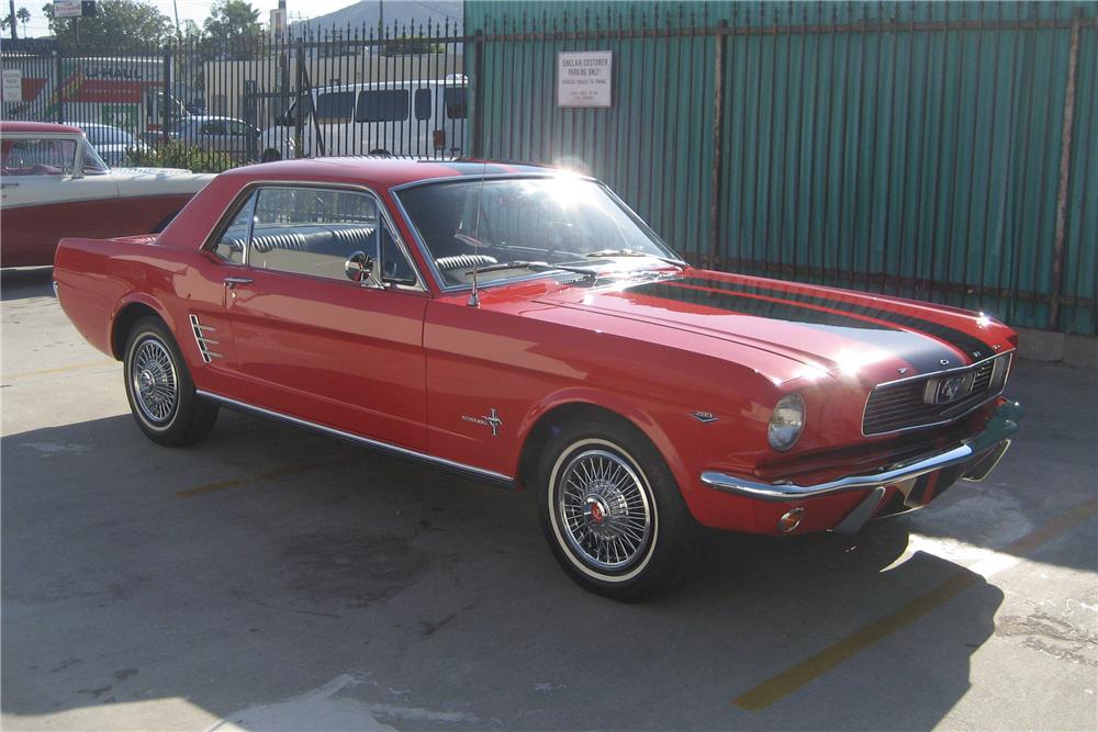 1966 FORD MUSTANG 2 DOOR COUPE