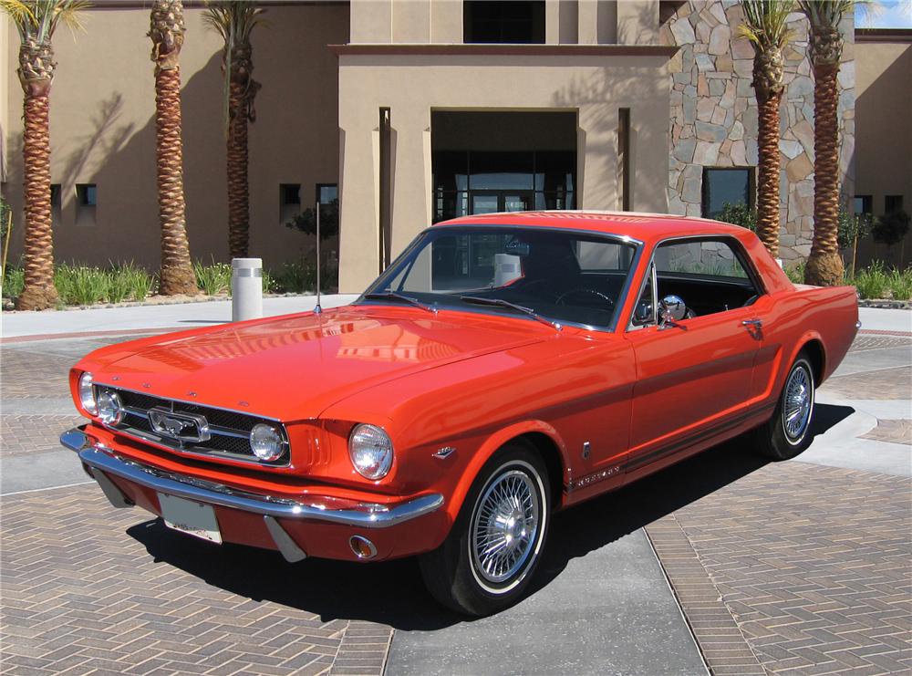 1965 FORD MUSTANG GT COUPE