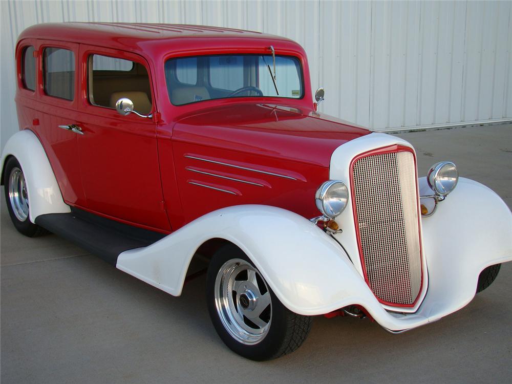 1934 CHEVROLET STREET ROD 4 DOOR HARDTOP