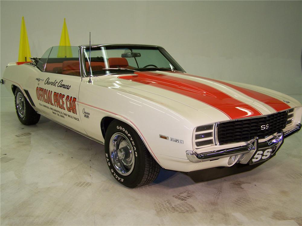 1969 CHEVROLET CAMARO INDY PACE CAR CONVERTIBLE