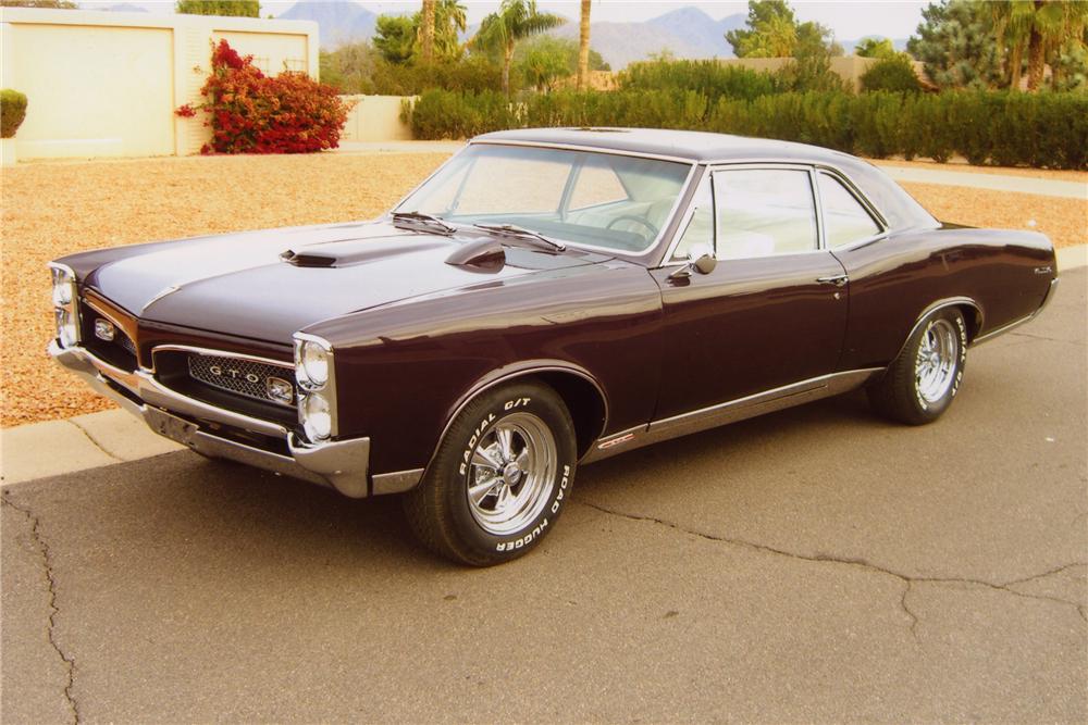 1967 PONTIAC GTO 2 DOOR POST COUPE