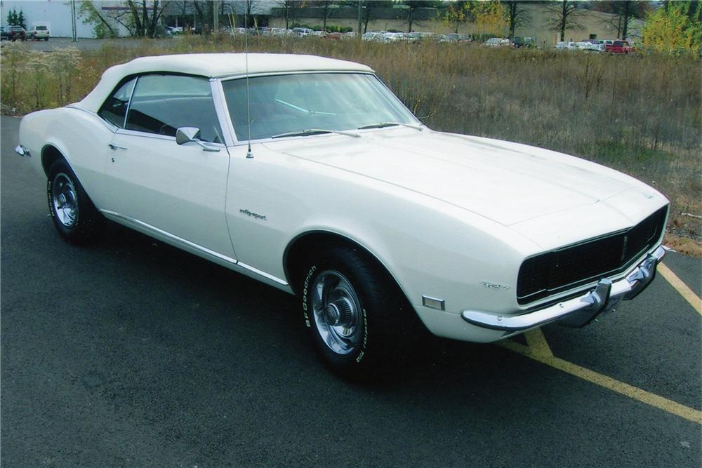 1968 CHEVROLET CAMARO CONVERTIBLE