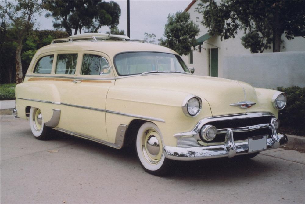 1953 CHEVROLET CUSTOM STATION WAGON