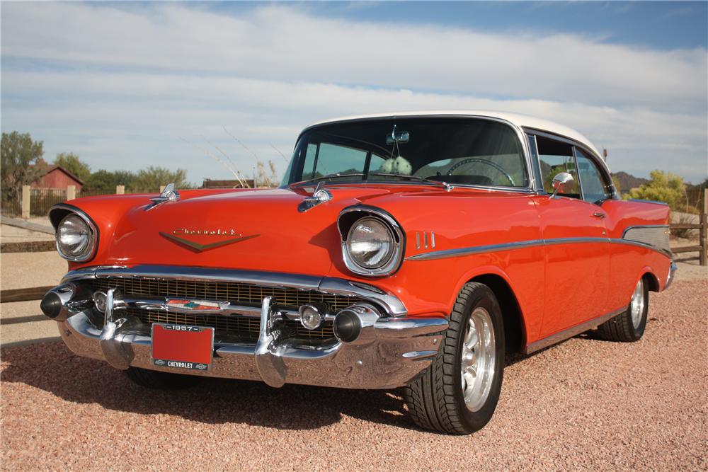 1957 CHEVROLET BEL AIR 2 DOOR HARDTOP