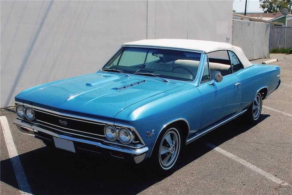 1966 CHEVROLET CHEVELLE SS 396 CONVERTIBLE