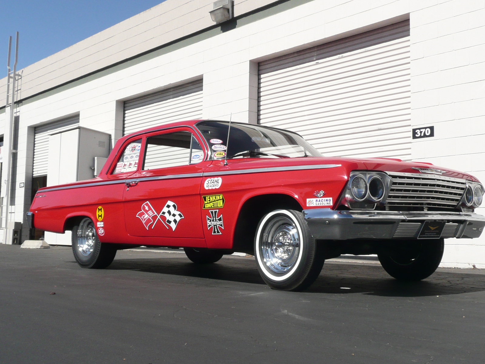 1962 CHEVROLET BEL AIR CUSTOM DRAG CAR