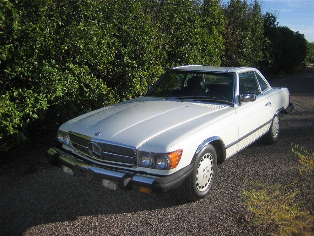 1984 MERCEDES-BENZ 380SL CONVERTIBLE