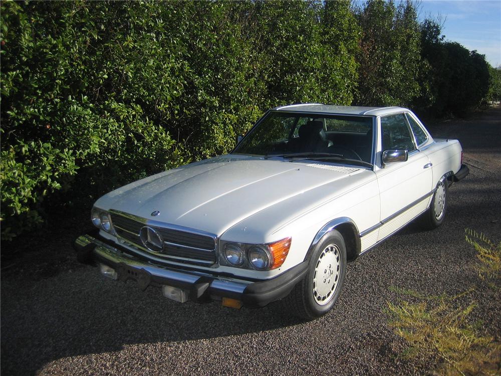 1984 MERCEDES-BENZ 380SL CONVERTIBLE