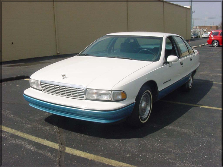 1991 CHEVROLET CAPRICE CLASSIC 4 DOOR SEDAN