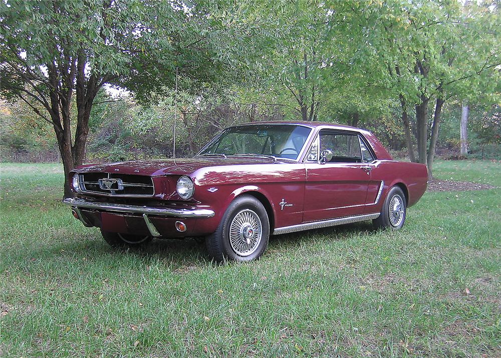 1965 FORD MUSTANG 2 DOOR COUPE