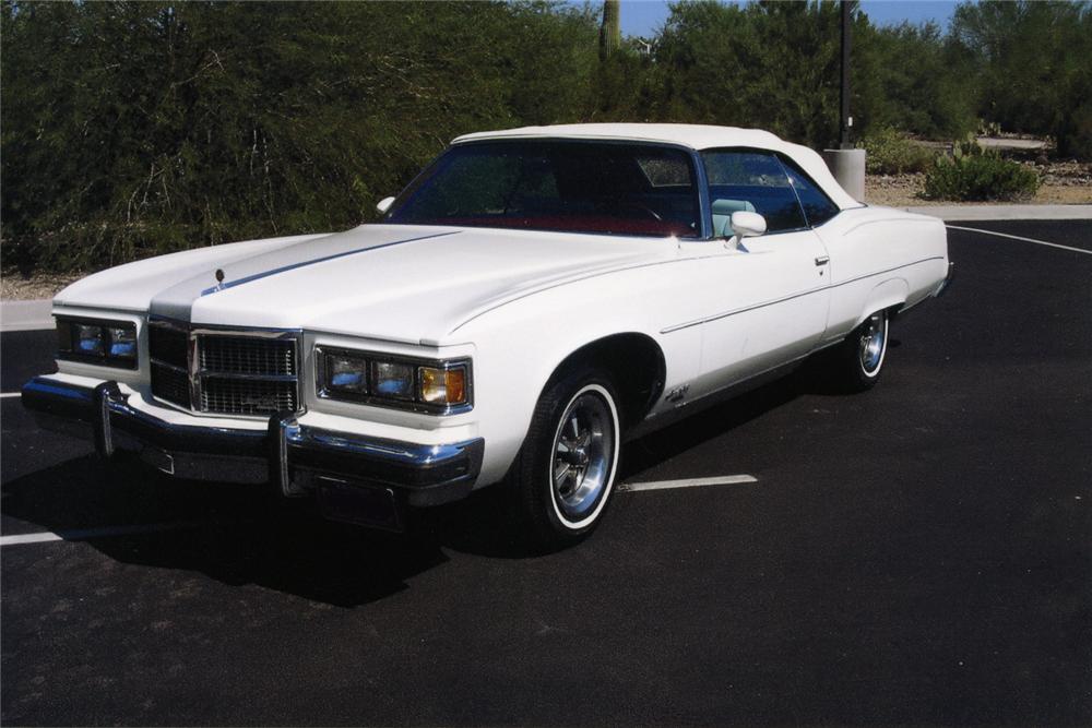 1975 PONTIAC GRANDVILLE BROUGHAM 2 DOOR CONVERTIBLE