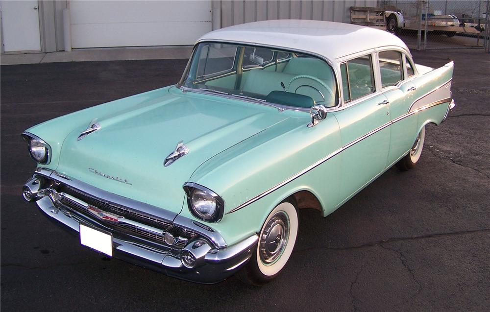 1957 CHEVROLET 210 4 DOOR SEDAN