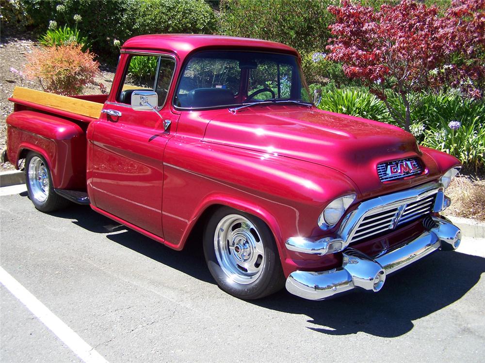 1957 GMC 1/2 TON CUSTOM CAB STEP-SIDE PICKUP