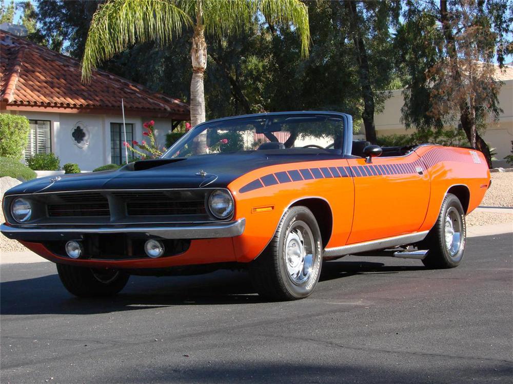 1970 PLYMOUTH CUDA AAR CONVERTIBLE RE-CREATION