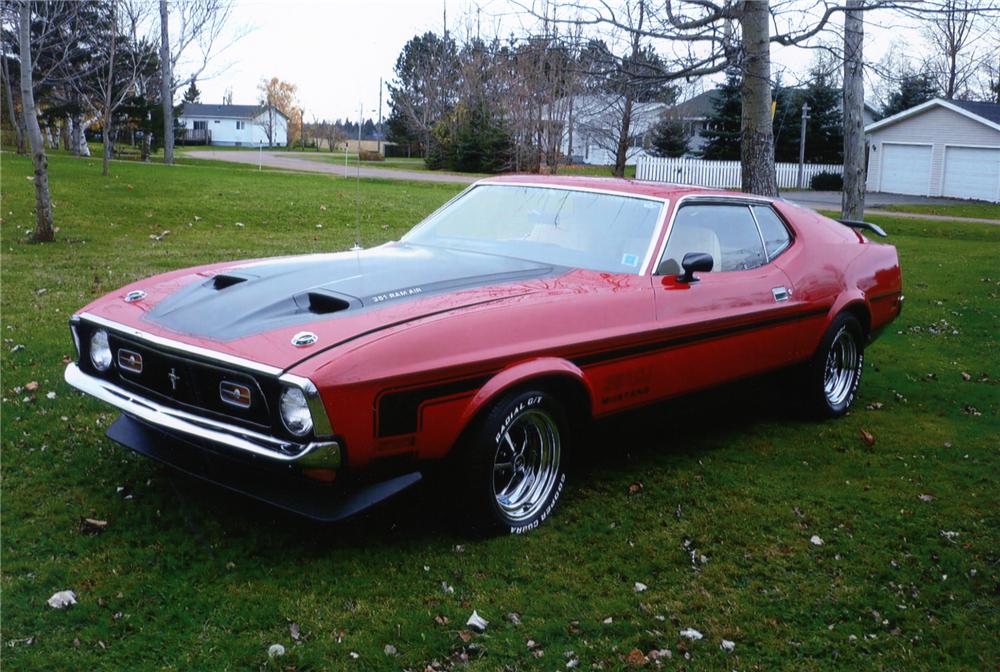 1971 FORD MUSTANG CUSTOM 2 DOOR HARDTOP