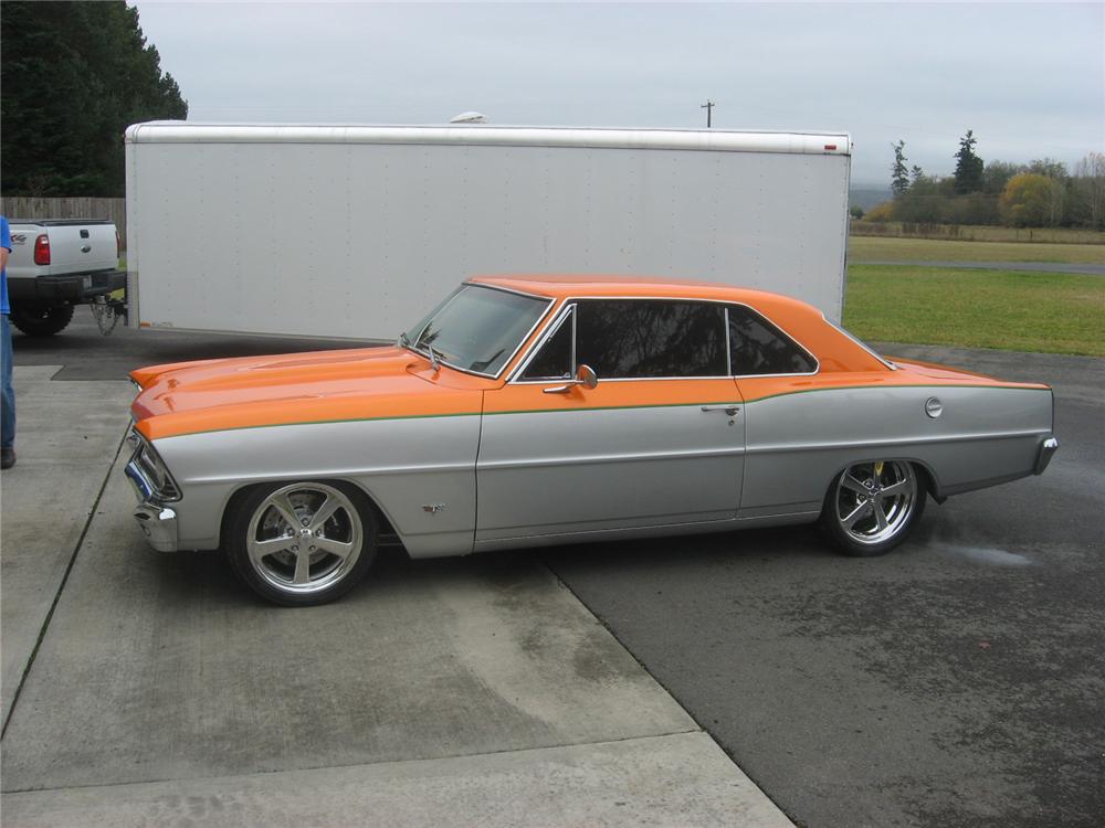 1967 CHEVROLET NOVA CUSTOM 2 DOOR HARDTOP