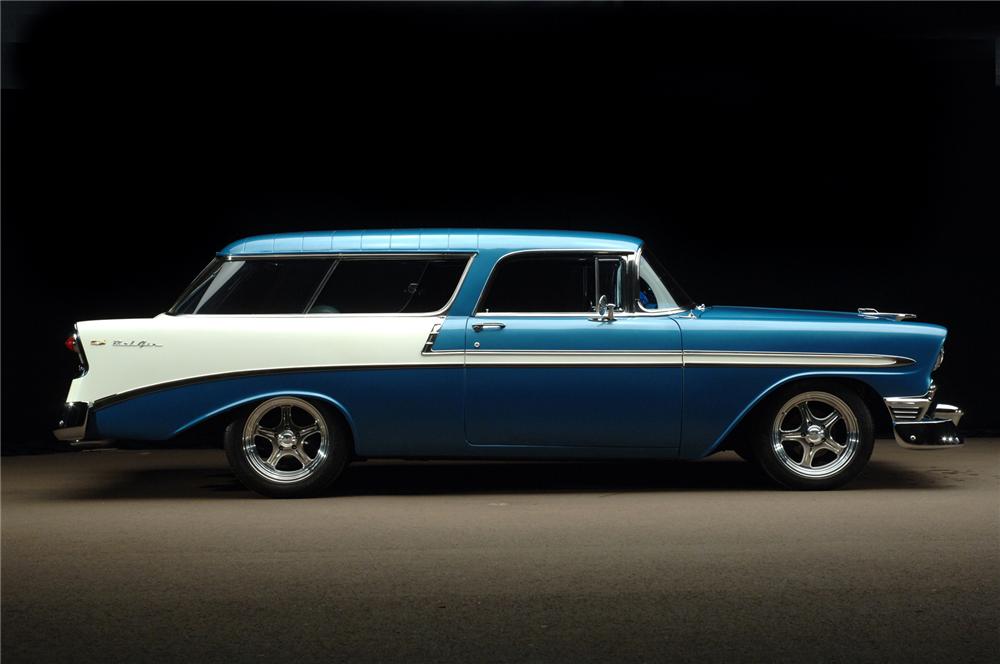 1956 CHEVROLET NOMAD CUSTOM 2 DOOR WAGON