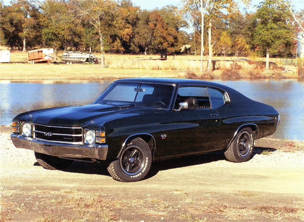 1971 CHEVROLET CHEVELLE SS 2 DOOR COUPE