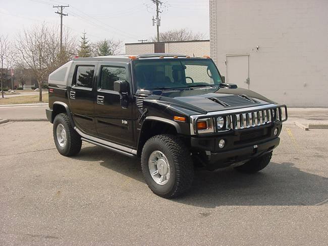 2005 HUMMER H2 CUSTOM SLANT BACK