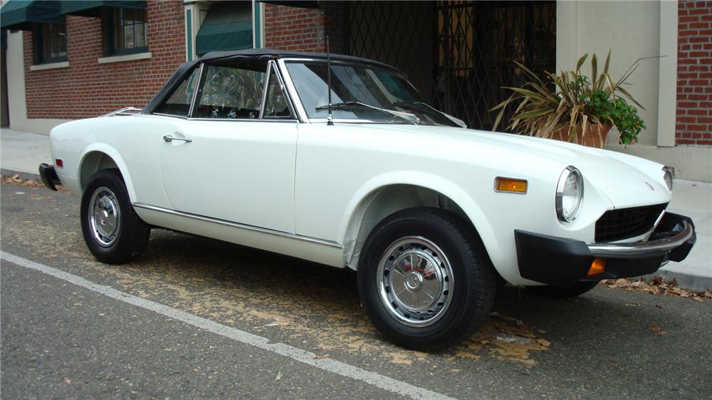 1976 FIAT 124 CONVERTIBLE