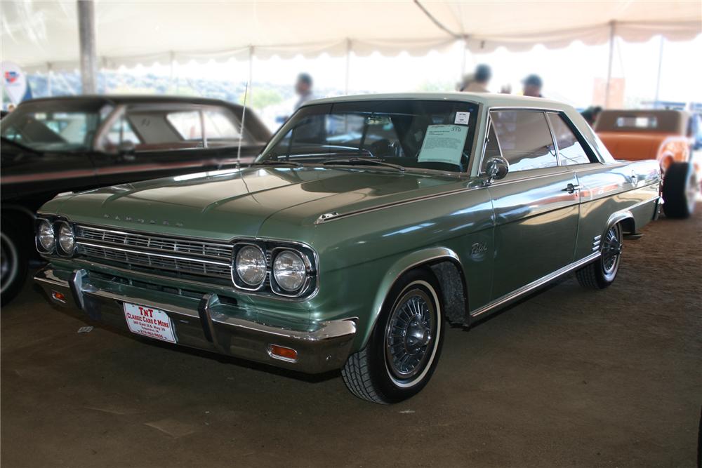 1966 AMERICAN MOTORS REBEL 2 DOOR HARDTOP