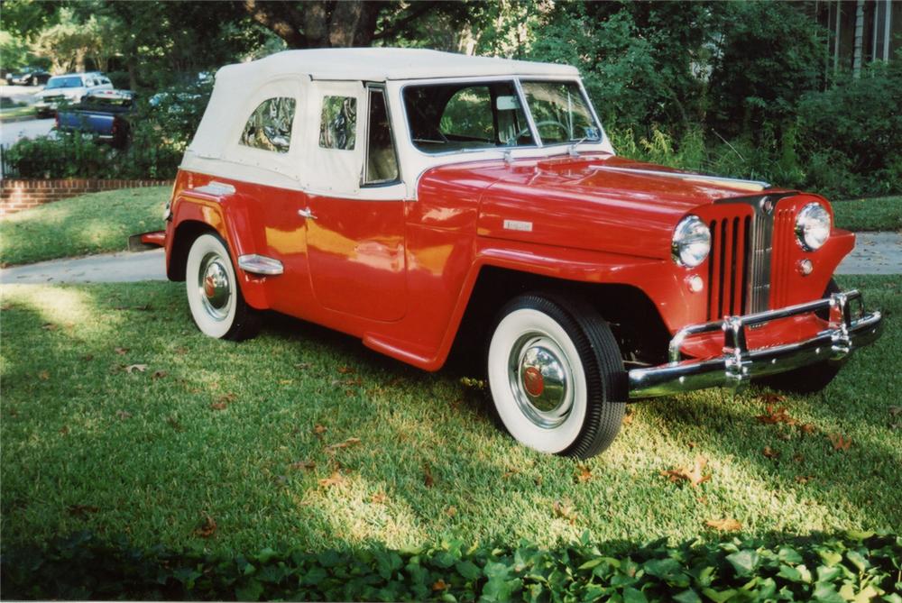 1949 WILLYS JEEPSTER CONVERTIBLE