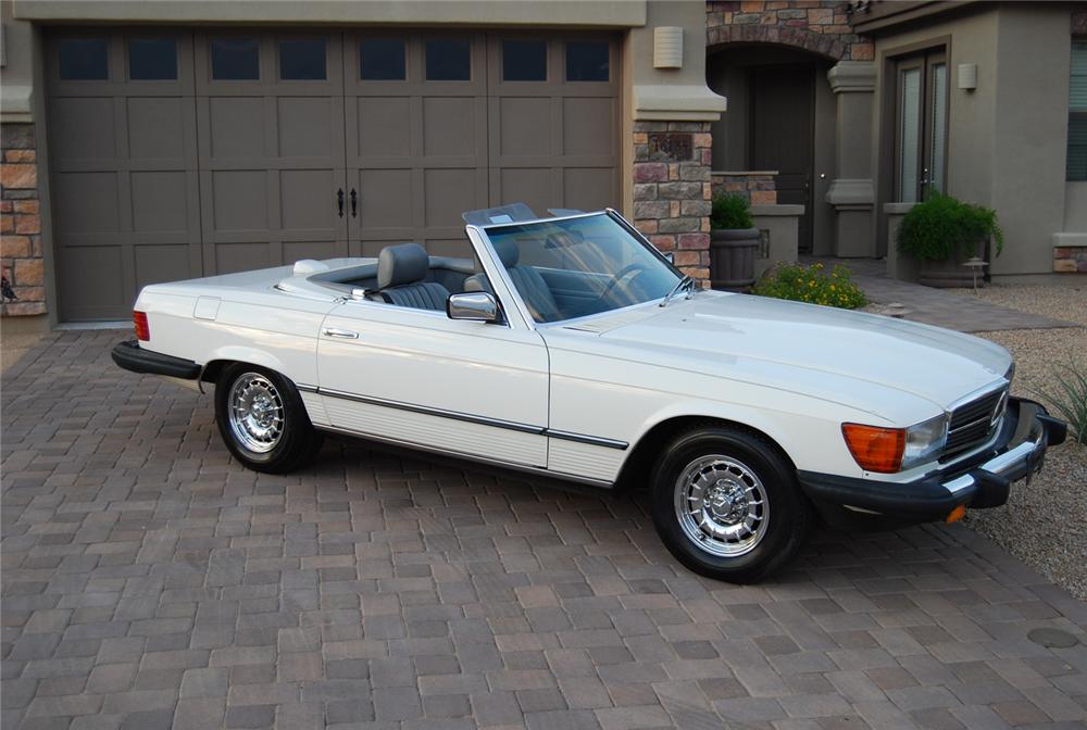 1984 MERCEDES-BENZ 380SL CONVERTIBLE