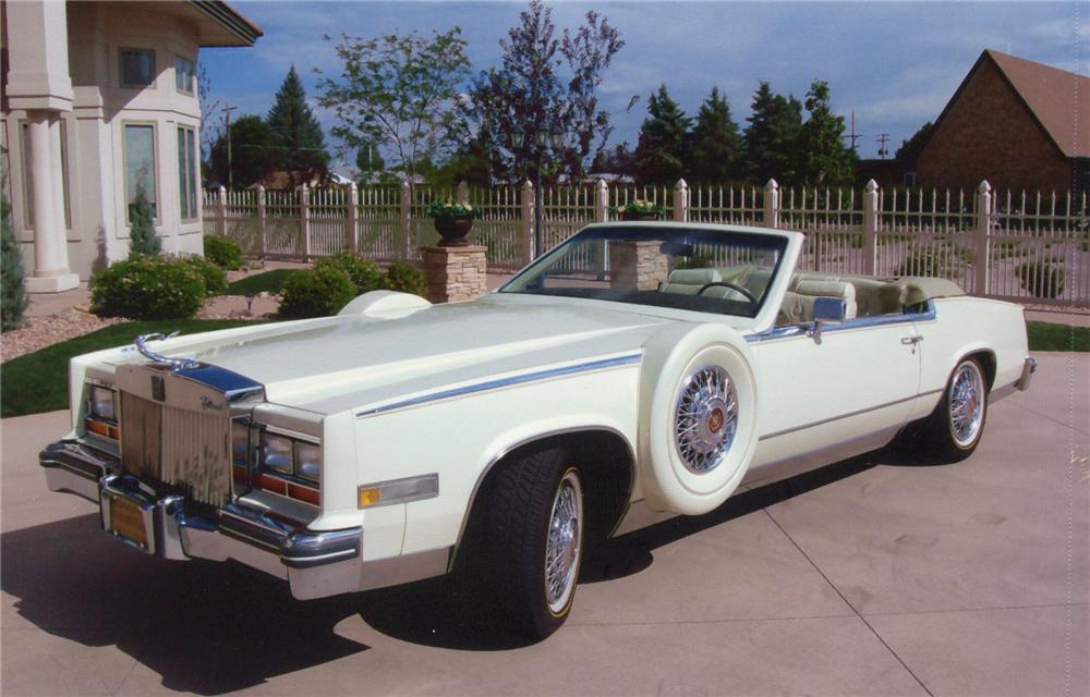 1981 CADILLAC ELDORADO CUSTOM CONVERTIBLE