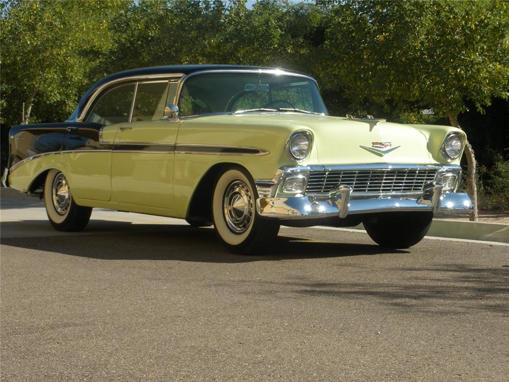 1956 CHEVROLET BEL AIR 4 DOOR HARDTOP