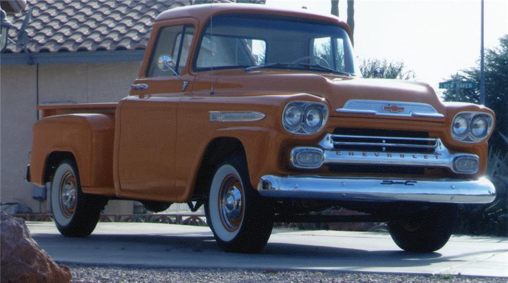 1959 CHEVROLET STEP-SIDE CUSTOM PICKUP