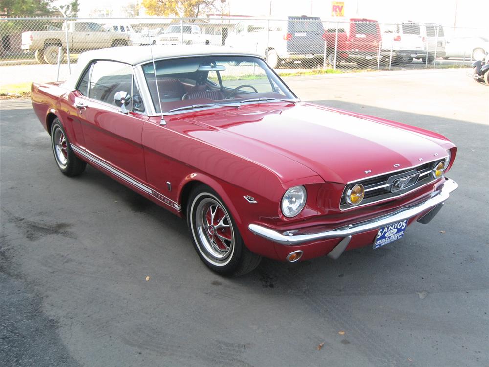 1966 FORD MUSTANG CONVERTIBLE