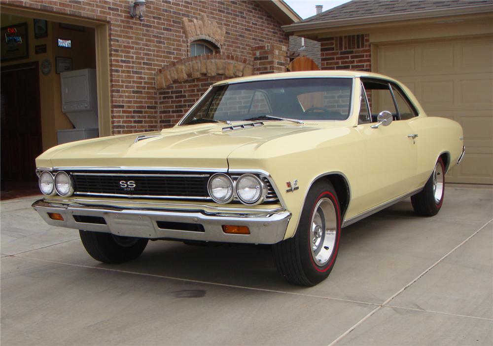 1966 CHEVROLET CHEVELLE 2 DOOR COUPE