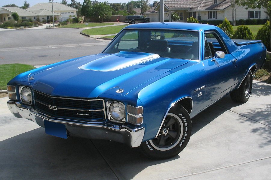 1971 CHEVROLET EL CAMINO SS CUSTOM PICKUP