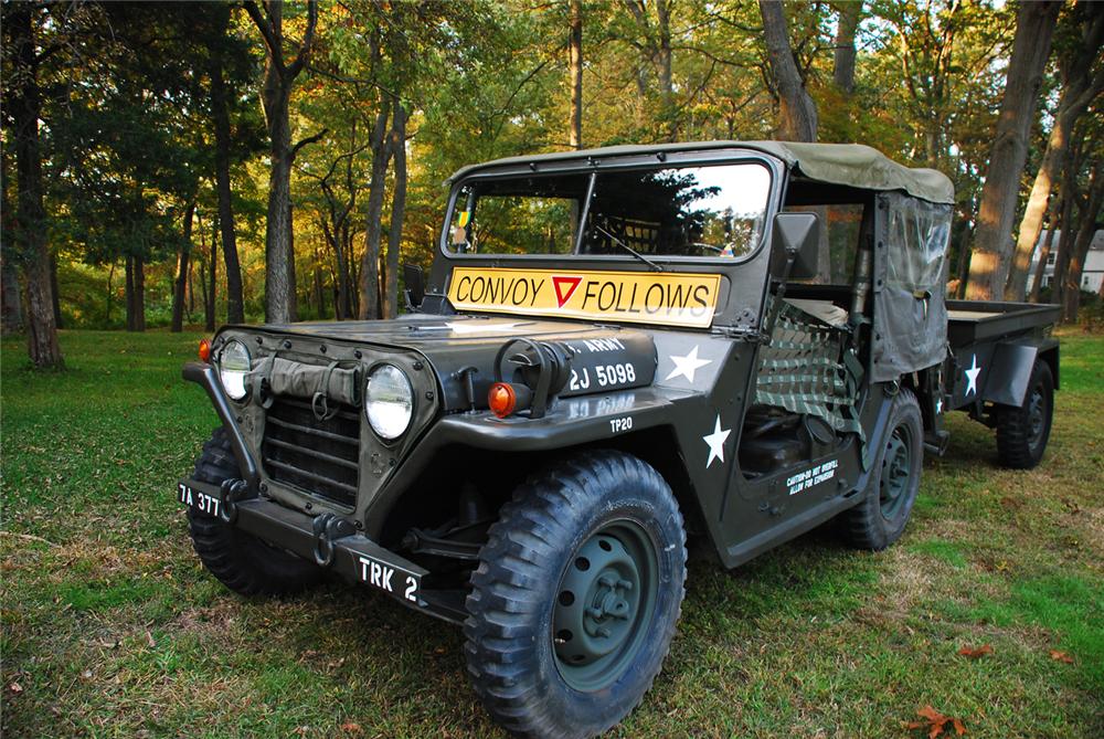 1965 JEEP M151 MILITARY 4X4 UTILITY VEHICLE