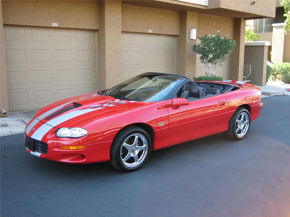 2002 CHEVROLET CAMARO SS CONVERTIBLE