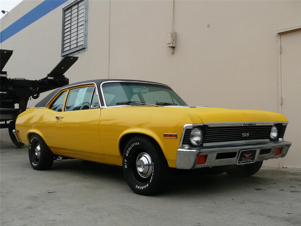 1972 CHEVROLET NOVA COUPE SS RE-CREATION