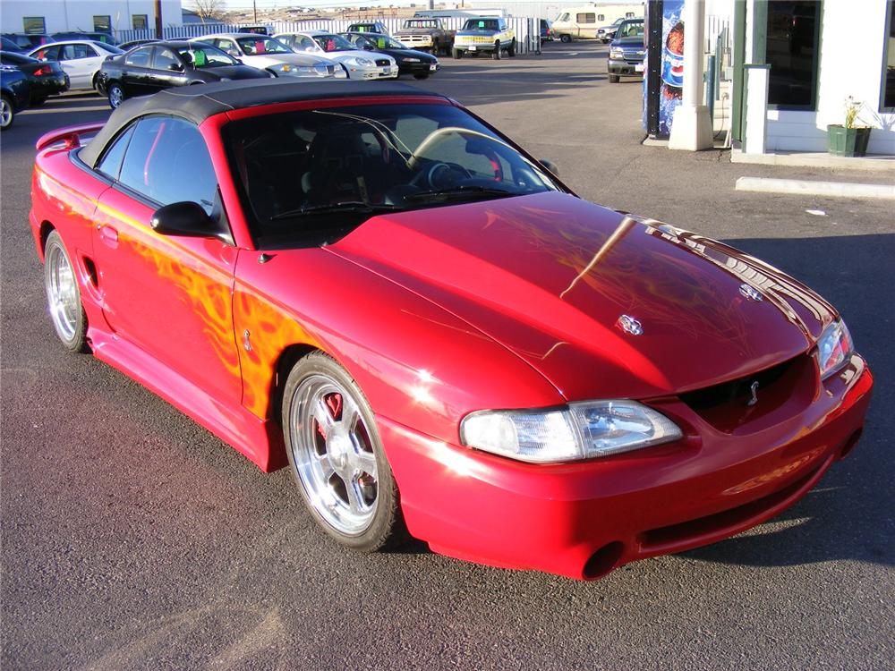 1997 FORD MUSTANG COBRA SVT CUSTOM CONVERTIBLE