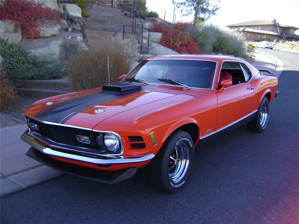 1970 FORD MUSTANG MACH 1 FASTBACK