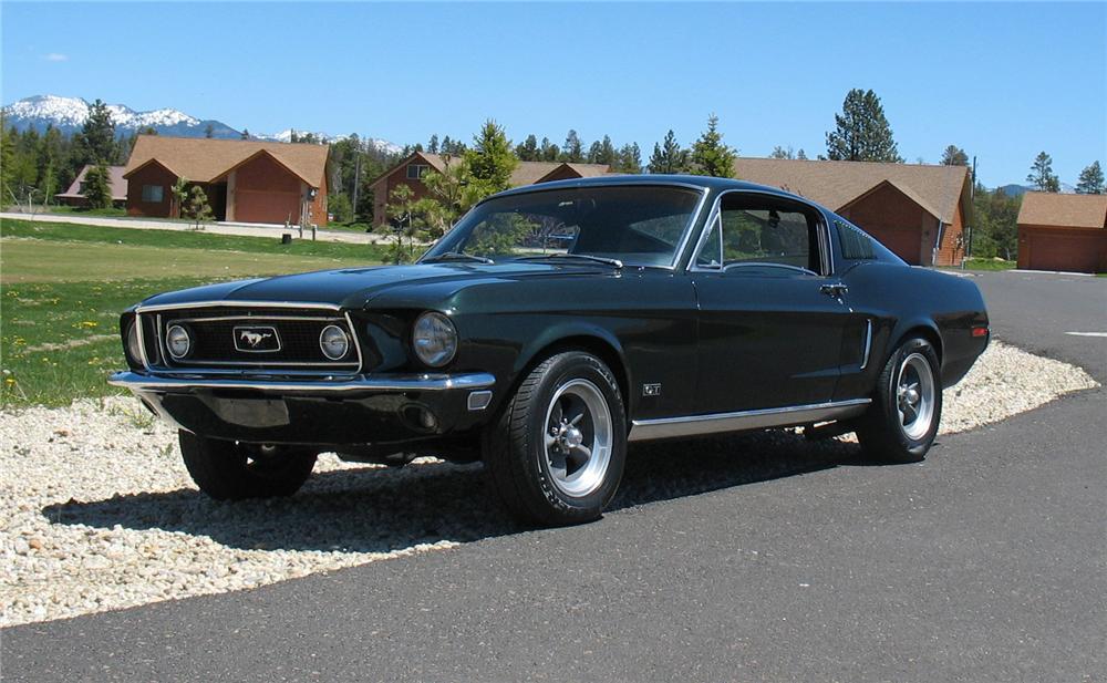 1968 FORD MUSTANG GT FASTBACK